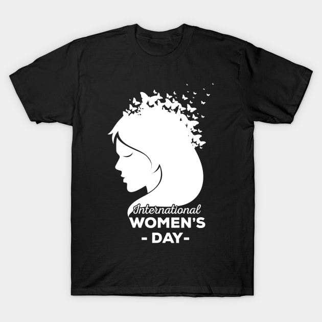 Happy Women's Day Cute 8TH March T-Shirt by FabulousDesigns